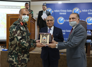 Visit of the Nepalese Army Command & Staff College Delegation to Institute of Strategic Studies Islamabad visit of the nepalease