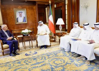 His Excellency Mr. Abdullah Ali Al-Yahya, Minister of Foreign Affairs, received a written message from His Excellency Dr. Riyad Al-Maliki, Minister of Foreign Affairs of the sisterly State of Palestine, about the current developments in the occupied Palestinian territories.