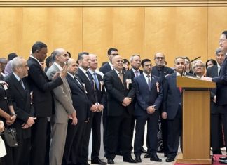 Japanese PM hosts iftar for Arab ambassadors