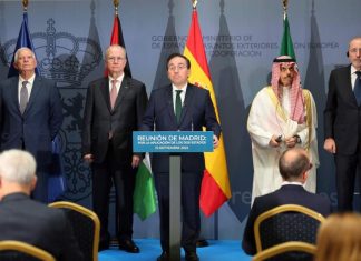 Spain hosts meeting on Israel-Palestinian two-state solution