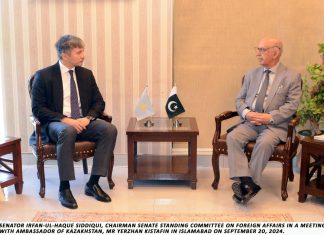 Chairman Senate Standing Committee on Foreign Affairs Calls to Facilitate Visa Friendly Policies For Pakistani Students and Tourists